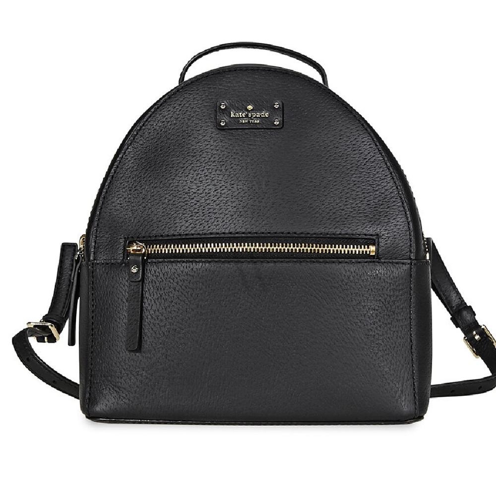 Kate Spade Grove Street Sammi Medium Black Backpack Bag Purse